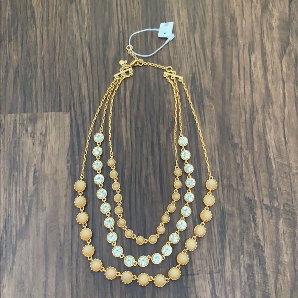 Ann Taylor Trio layer necklace - Picture 3 of 8
